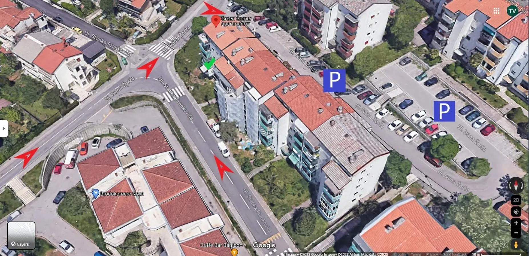 Appartement Green Corner *** à Rijeka Croatie